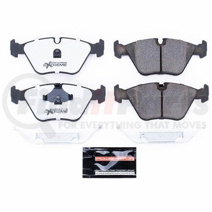 Z26394 by POWERSTOP BRAKES - Z26 STREET PERFORMANCE CARBON-FIBER CERAMIC BRAKE PADS W/ HARDWARE