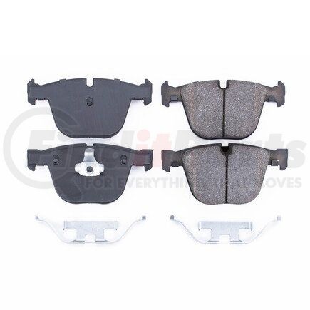 17-919 by POWERSTOP BRAKES - Z17 EVOLUTION CERAMIC BRAKE PADS W/ HARDWARE