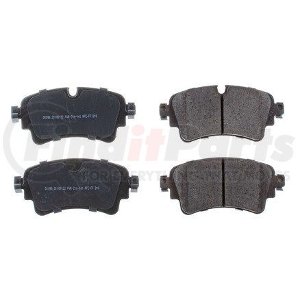 16-1898 by POWERSTOP BRAKES - Z16 EVOLUTION CERAMIC BRAKE PADS