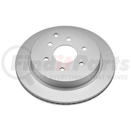 JBR1553EVC by POWERSTOP BRAKES - Evolution® Disc Brake Rotor - Coated