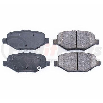 16-1612 by POWERSTOP BRAKES - Z16 EVOLUTION CERAMIC BRAKE PADS