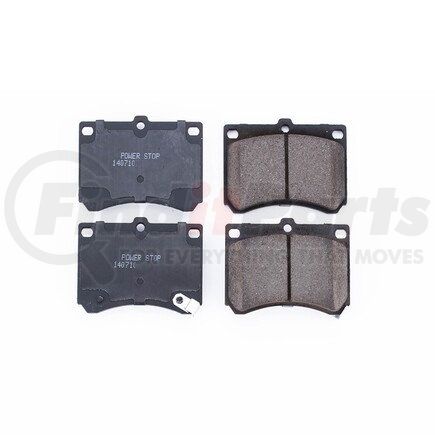 16-473 by POWERSTOP BRAKES - Z16 EVOLUTION CERAMIC BRAKE PADS