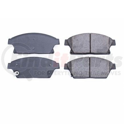 16-1467 by POWERSTOP BRAKES - Z16 EVOLUTION CERAMIC BRAKE PADS