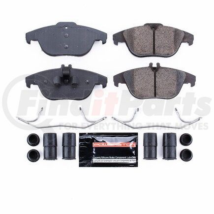 Z231341 by POWERSTOP BRAKES - Z23 EVOLUTION SPORT CARBON-FIBER BRAKE PADS W/ HARDWARE