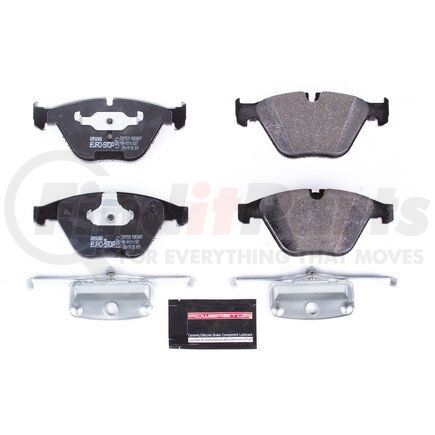 ESP1539 by POWERSTOP BRAKES - Euro-Stop® ECE-R90 Disc Brake Pad Set - with Hardware