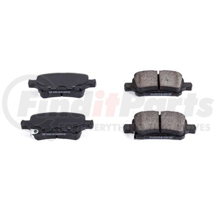 161857 by POWERSTOP BRAKES - Z16 EVOLUTION CERAMIC BRAKE PADS