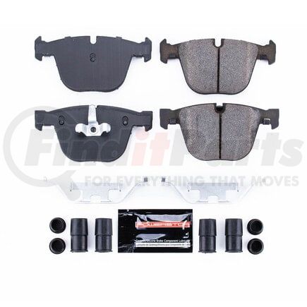 Z23919A by POWERSTOP BRAKES - Z23 EVOLUTION SPORT CARBON-FIBER BRAKE PADS W/ HARDWARE