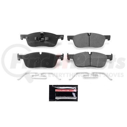 Z231838 by POWERSTOP BRAKES - Z23 EVOLUTION SPORT CARBON-FIBER BRAKE PADS W/ HARDWARE