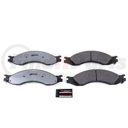 Z361010 by POWERSTOP BRAKES - Z36 TRUCK & TOW CARBON-FIBER CERAMIC BRAKE PADS W/ HARDWARE