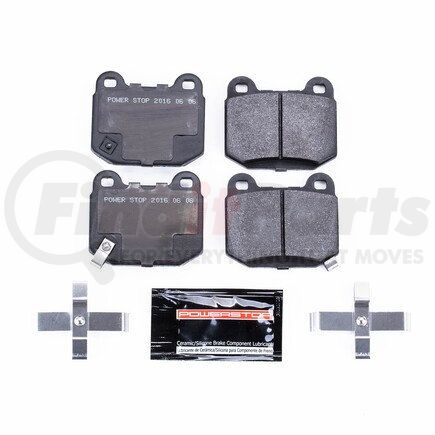 PSA961 by POWERSTOP BRAKES - TRACK DAY SPEC BRAKE PADS - STAGE 2 BRAKE PAD FOR SPEC RACING SERIES / ADVANCED TRACK DAY ENTHUSIASTS - FOR USE W/ RACE TIRES