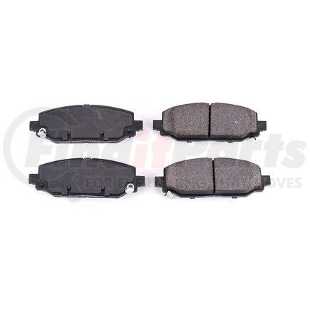 166004 by POWERSTOP BRAKES - Z16 EVOLUTION CERAMIC BRAKE PADS