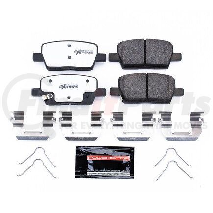 Z261914 by POWERSTOP BRAKES - Z26 STREET PERFORMANCE CARBON-FIBER CERAMIC BRAKE PADS W/ HARDWARE