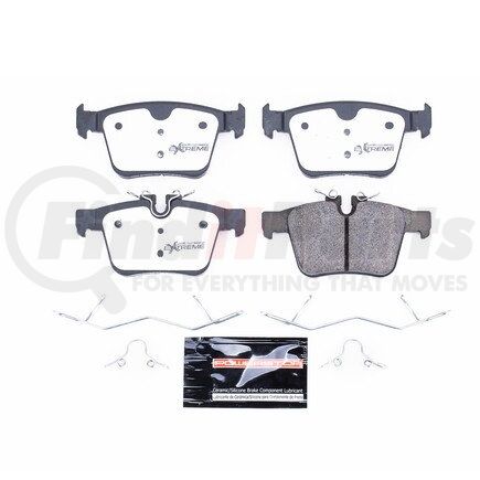 Z361821 by POWERSTOP BRAKES - Z36 TRUCK & TOW CARBON-FIBER CERAMIC BRAKE PADS W/ HARDWARE