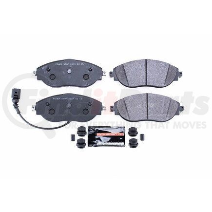 PSA1633 by POWERSTOP BRAKES - TRACK DAY SPEC BRAKE PADS - STAGE 2 BRAKE PAD FOR SPEC RACING SERIES / ADVANCED TRACK DAY ENTHUSIASTS - FOR USE W/ RACE TIRES