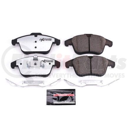 Z361306 by POWERSTOP BRAKES - Z36 TRUCK & TOW CARBON-FIBER CERAMIC BRAKE PADS W/ HARDWARE