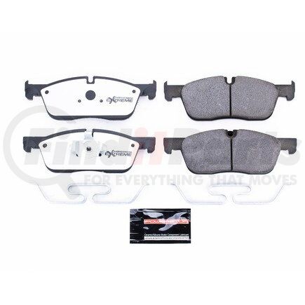 Z361838A by POWERSTOP BRAKES - Z36 TRUCK & TOW CARBON-FIBER CERAMIC BRAKE PADS W/ HARDWARE