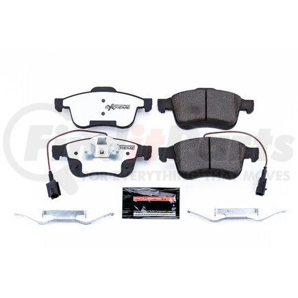 Z361721A by POWERSTOP BRAKES - Z36 TRUCK & TOW CARBON-FIBER CERAMIC BRAKE PADS W/ HARDWARE