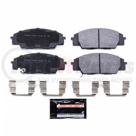 PSA829 by POWERSTOP BRAKES - TRACK DAY SPEC BRAKE PADS - STAGE 2 BRAKE PAD FOR SPEC RACING SERIES / ADVANCED TRACK DAY ENTHUSIASTS - FOR USE W/ RACE TIRES