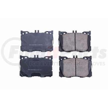 161871 by POWERSTOP BRAKES - Z16 EVOLUTION CERAMIC BRAKE PADS