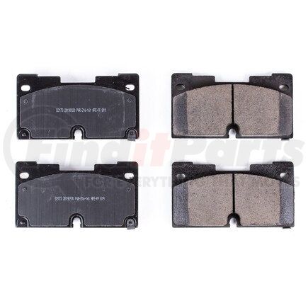 16-2173 by POWERSTOP BRAKES - Z16 EVOLUTION CERAMIC BRAKE PADS