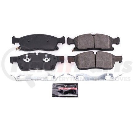 Z231904A by POWERSTOP BRAKES - Z23 EVOLUTION SPORT CARBON-FIBER BRAKE PADS W/ HARDWARE