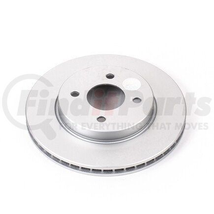 JBR1539EVC by POWERSTOP BRAKES - Evolution® Disc Brake Rotor - Coated