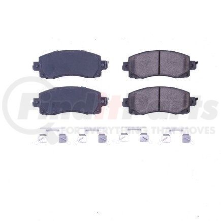 17-2045 by POWERSTOP BRAKES - Z17 EVOLUTION CERAMIC BRAKE PADS W/ HARDWARE