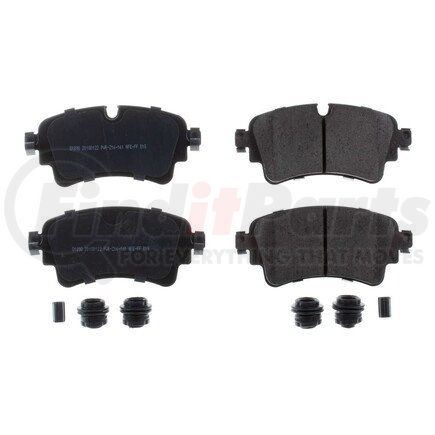 171898 by POWERSTOP BRAKES - Z17 EVOLUTION CERAMIC BRAKE PADS W/ HARDWARE