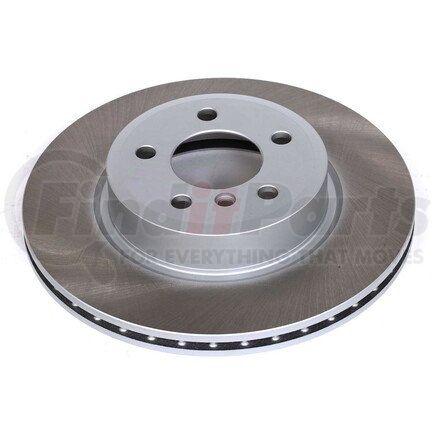 EBR1234SCR by POWERSTOP BRAKES - Disc Brake Rotor - Front, Vented, Semi-Coated for 2011 - 2016 BMW 528i