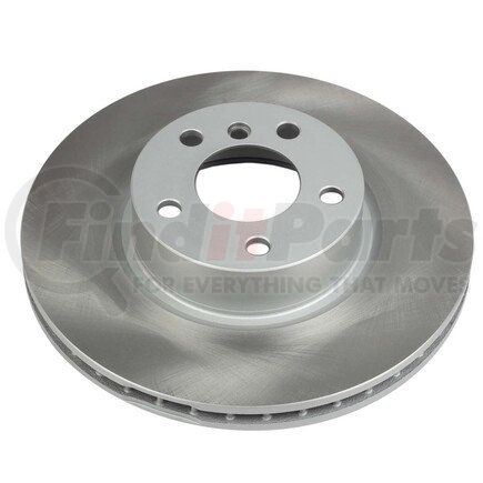 EBR1238SCR by POWERSTOP BRAKES - Disc Brake Rotor - Front, Vented, Semi-Coated for 2011 - 2017 BMW X3