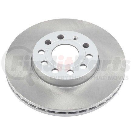 EBR830SCR by POWERSTOP BRAKES - Disc Brake Rotor - Front, Vented, Semi-Coated for 2010 - 2013 Audi A3