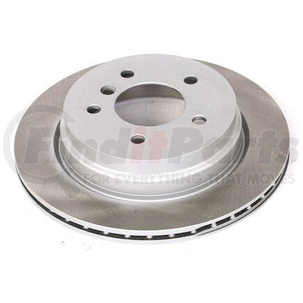 EBR1019SCR by POWERSTOP BRAKES - Disc Brake Rotor - Rear, Vented, Semi-Coated for 2006 BMW 325xi