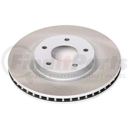 JBR1197SCR by POWERSTOP BRAKES - Disc Brake Rotor - Front, Vented, Semi-Coated for 08-13 Nissan Rogue