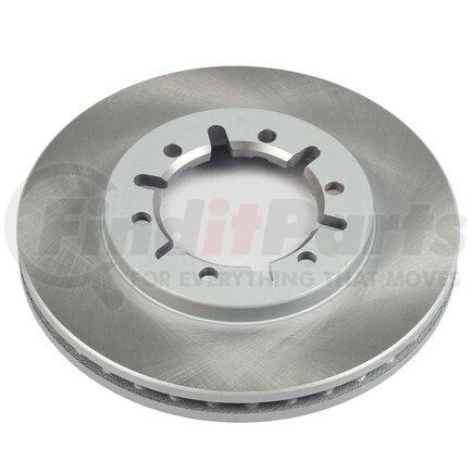 JBR915SCR by POWERSTOP BRAKES - Disc Brake Rotor - Front, Vented, Semi-Coated for 1998 - 2004 Nissan Frontier