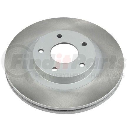 JBR919SCR by POWERSTOP BRAKES - Disc Brake Rotor - Front, Vented, Semi-Coated for 02-04 Infiniti I35