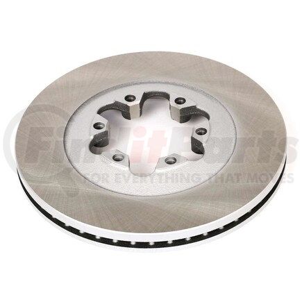 AR82131SCR by POWERSTOP BRAKES - Disc Brake Rotor - Front, Vented, Semi-Coated for 2009-2012 Chevrolet Colorado