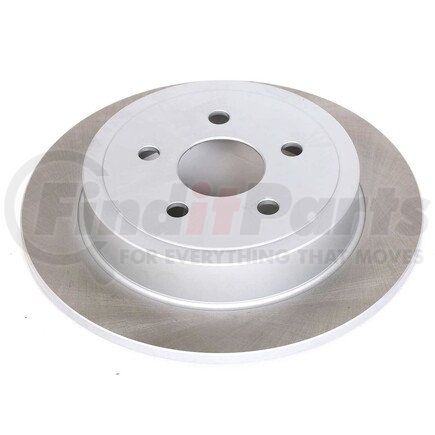 AR8343SCR by POWERSTOP BRAKES - Disc Brake Rotor - Rear, Vented, Semi-Coated for 1995-2000 Chrysler Cirrus