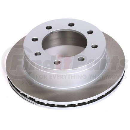 AR8644SCR by POWERSTOP BRAKES - Disc Brake Rotor - Rear, Vented, Semi-Coated for 02-06 Chevrolet Avalanche 2500