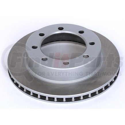 AR8553SCR by POWERSTOP BRAKES - Disc Brake Rotor - Front, Vented, Semi-Coated for 95-99 Ford F-250