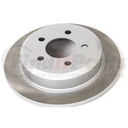 AR8732SCR by POWERSTOP BRAKES - Disc Brake Rotor - Rear, Solid, Semi-Coated for 06-07 Buick Terraza