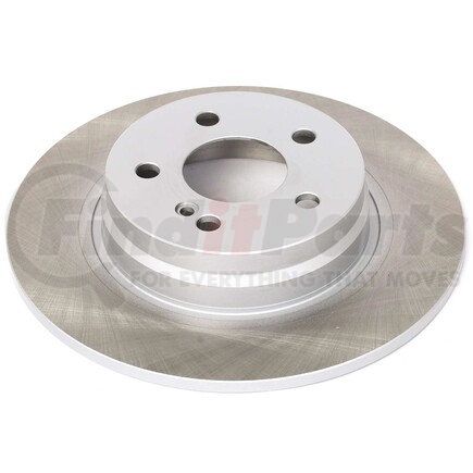 EBR1047SCR by POWERSTOP BRAKES - Disc Brake Rotor - Rear, Solid, Semi-Coated for 12-16 Mercedes-Benz C250