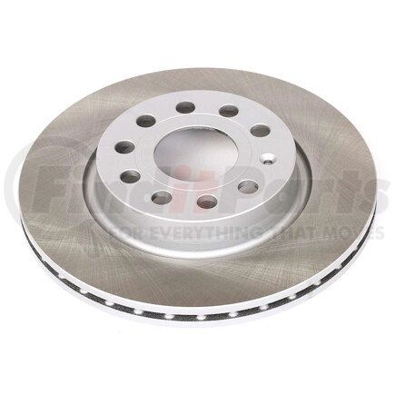 EBR1289SCR by POWERSTOP BRAKES - Disc Brake Rotor - Front, Vented, Semi-Coated for 11-15 Volkswagen Jetta