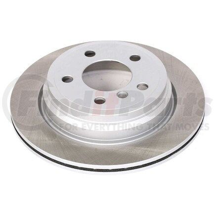 EBR1442SCR by POWERSTOP BRAKES - Disc Brake Rotor - Front, Vented, Semi-Coated for 13-18 BMW 320i xDrive