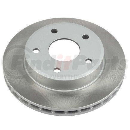 AR8763SCR by POWERSTOP BRAKES - Disc Brake Rotor - Front, Vented, Semi-Coated for 05-11 Dodge Dakota