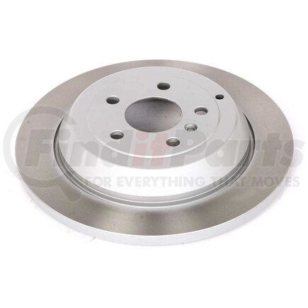 EBR677SCR by POWERSTOP BRAKES - Disc Brake Rotor - Rear, Solid, Semi-Coated for 07-09 Mercedes-Benz ML320