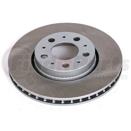 EBR642SCR by POWERSTOP BRAKES - Disc Brake Rotor - Front, Vented, Semi-Coated for 01-07 Volvo S60