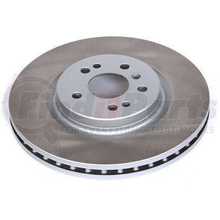 EBR676SCR by POWERSTOP BRAKES - Disc Brake Rotor - Front, Vented, Semi-Coated for 07-09 Mercedes-Benz ML320