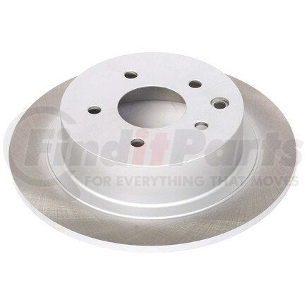 JBR1102SCR by POWERSTOP BRAKES - Disc Brake Rotor - Rear, Vented, Semi-Coated for 02-22 Nissan Altima