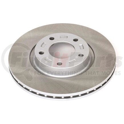 JBR1115SCR by POWERSTOP BRAKES - Disc Brake Rotor - Front, Vented, Semi-Coated for 2004 - 2013 Mazda 3