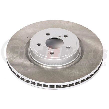 JBR1318SCR by POWERSTOP BRAKES - Disc Brake Rotor - Front, Vented, Semi-Coated for 14-18 Subaru Forester